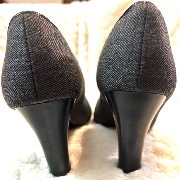 Solesensability  Gray Houndstooth Mary Jane pumps women’s size 9.5M - Picture 10 of 12